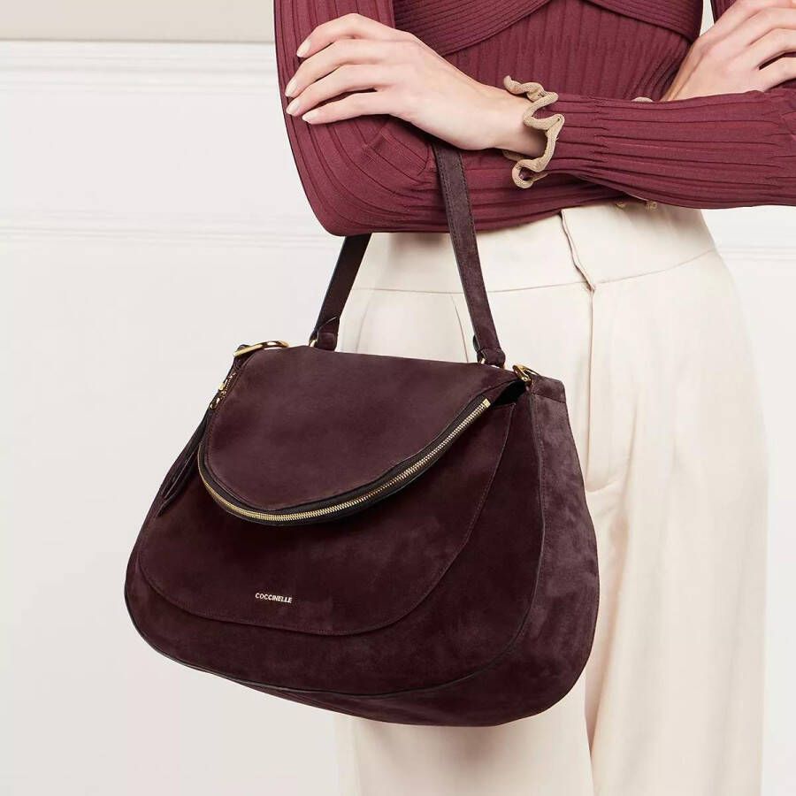 Coccinelle Crossbody bags Sole Suede in paars