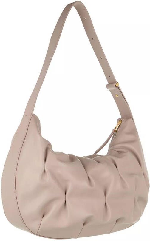 Coccinelle Hobo bags Handbag Smooth Calf Leather Soft in beige