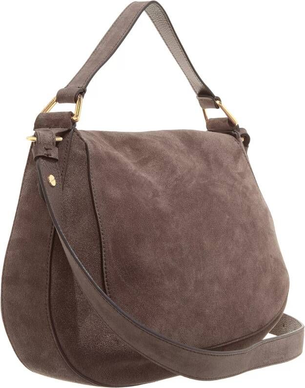 Coccinelle Hobo bags Sole Suede in bruin