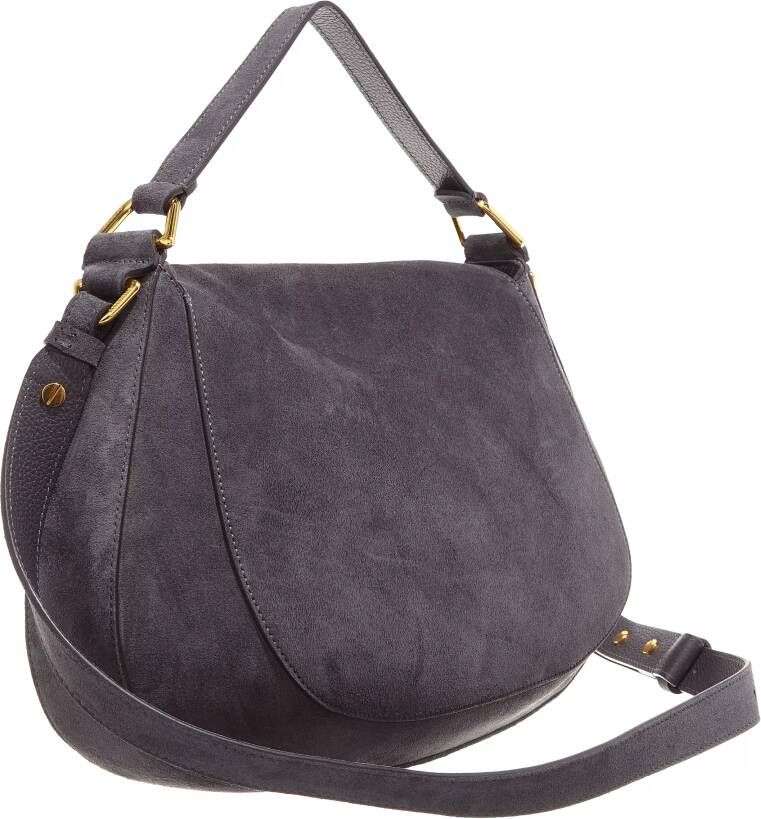 Coccinelle Hobo bags Sole Suede in grijs
