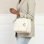 Coccinelle Satchels Concrete Handle Bag in wit - Thumbnail 1