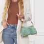 Coccinelle Satchels Hyle Suede in groen - Thumbnail 1