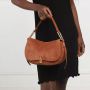 Coccinelle Satchels Magie Suede in bruin - Thumbnail 1
