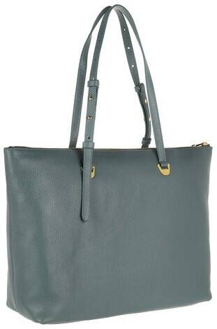 Coccinelle Shoppers Lea Handbag Grained Leather in gray