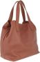 Coccinelle Shoppers Mila Handbag Grainy Leather in bruin - Thumbnail 1