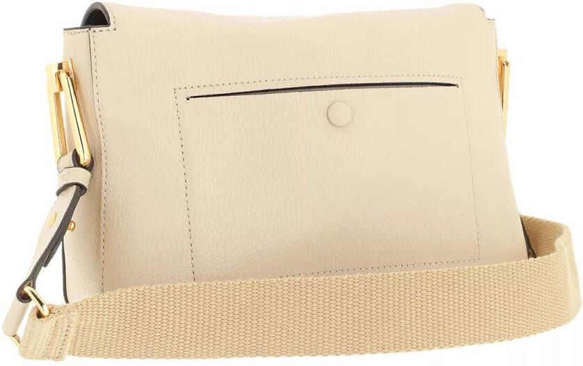 Guess Crossbody bags Orlina Logo Top Handle Flap in donkergrijs