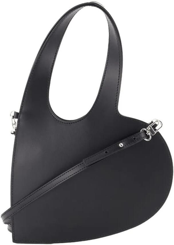 Coperni Hobo bags Baby Heart Crossbody Leather Black in zwart - Foto 8