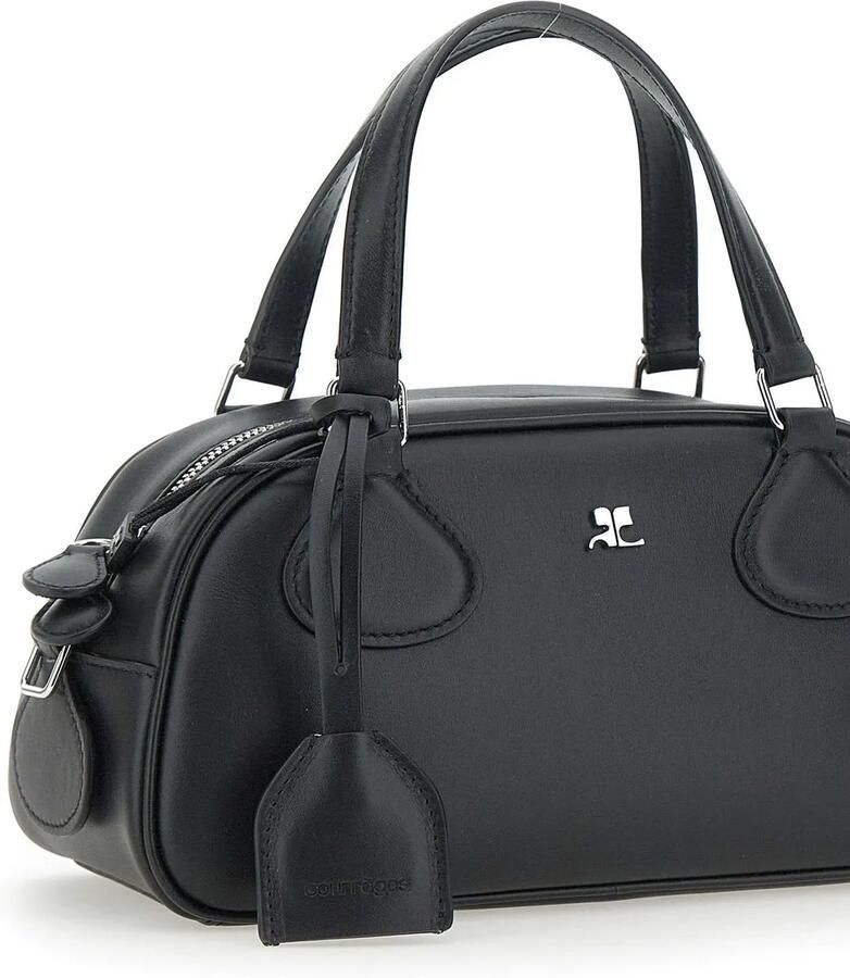 Courrèges Zwarte tassen met geborduurd logo Black Dames - Foto 3