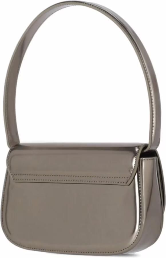 Diesel Bronzen Metallic Schoudertas voor Vrouwen Bruin Dames - Foto 9