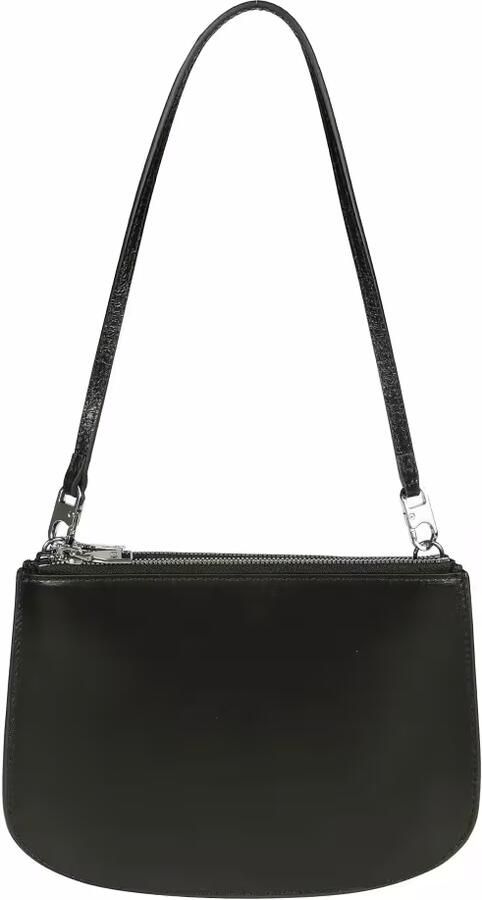Diesel Hobo bags Structured Black Shoulder Bag in zwart