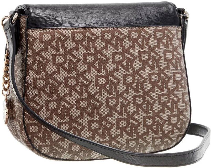 DKNY Hobo bags Bryant Saddle Bag Chino Black in fawn