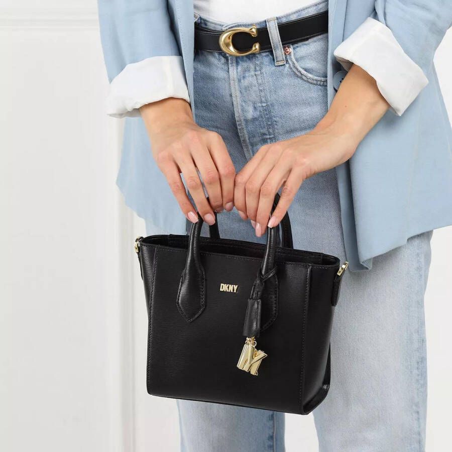 Hugo Boss Crossbody tas met ketting clutch Black Dames