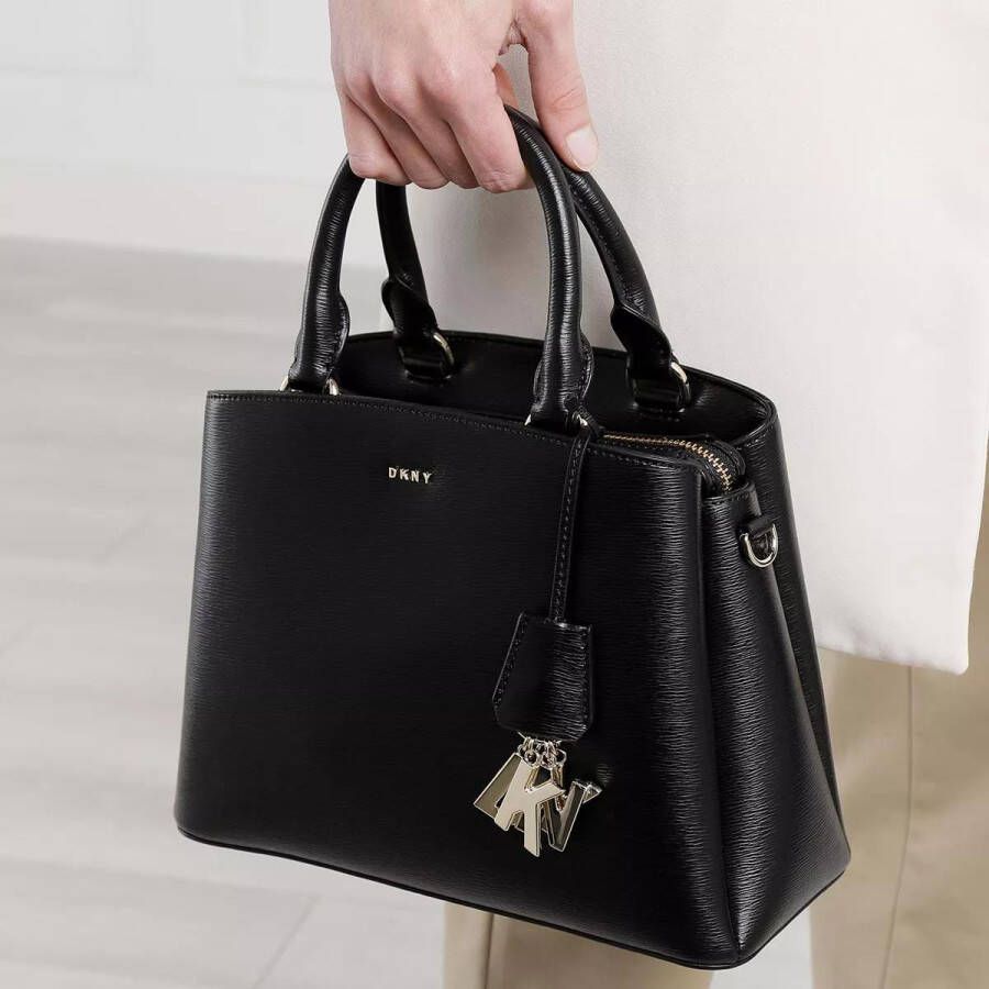 DKNY Totes Paige Satchel Bag in black
