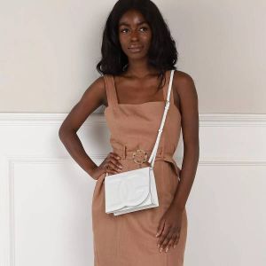 Dolce&Gabbana Crossbody bags Logo Shoulder Bag in wit