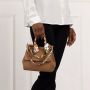 Dolce&Gabbana Crossbody bags Mini Bag Sicily Vitello Stampa Dauphine in bruin - Thumbnail 1