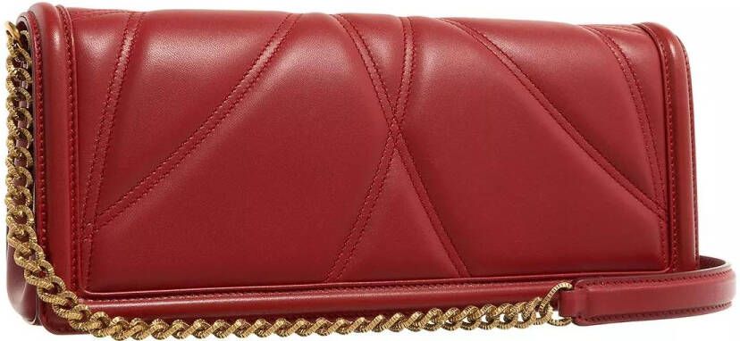 Dolce&Gabbana Crossbody bags Shoulderbag with Logo in rood