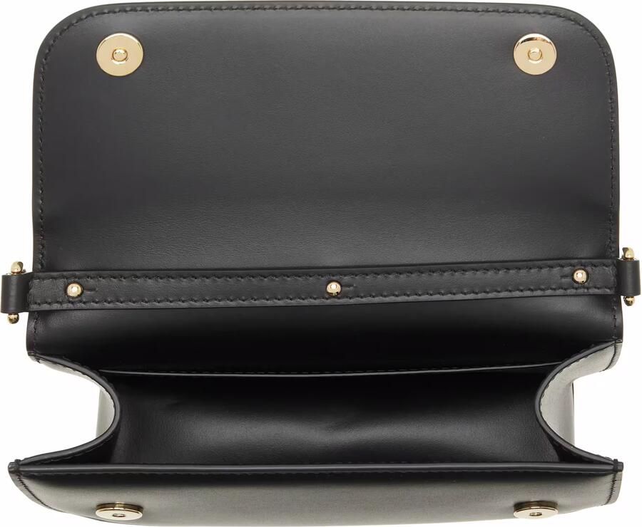 Dolce & Gabbana Zwarte leren handtas met goudkleurige hardware Black Dames - Foto 3