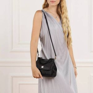 Dolce&Gabbana Satchels Medium Sicily Handbag in zwart