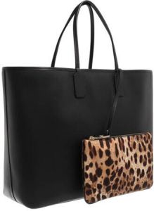 Dolce&Gabbana Shoppers Fefe Large Shopping Bag in black