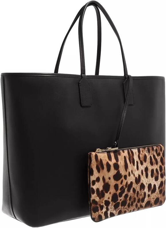 Dolce&Gabbana Shoppers Fefe Large Shopping Bag in zwart