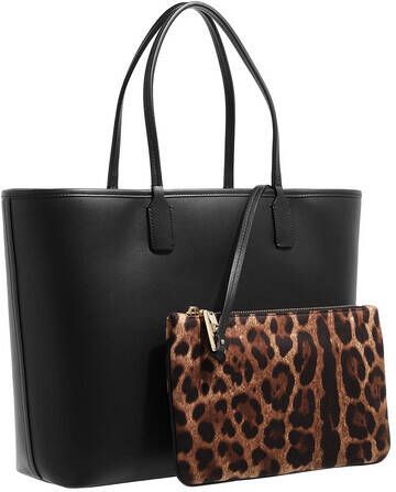 Dolce&Gabbana Shoppers Monogramme Shopping Bag in black