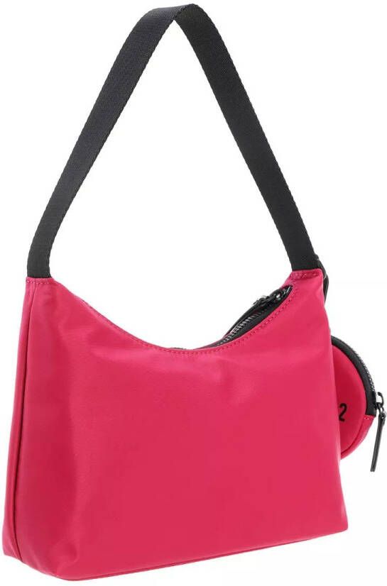 Dsquared2 Hobo bags Icon Hobo Bag in roze