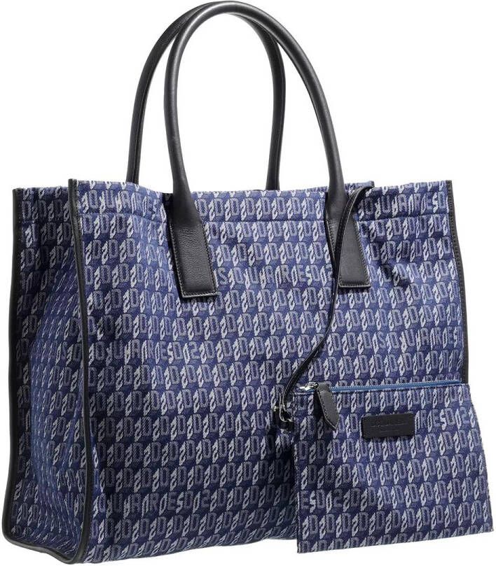 Dsquared2 Shoppers Medium Shopping Bag in blauw