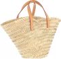 Michael Kors Bruine Toprits Handtas Metalen Voeten Brown Dames - Thumbnail 1