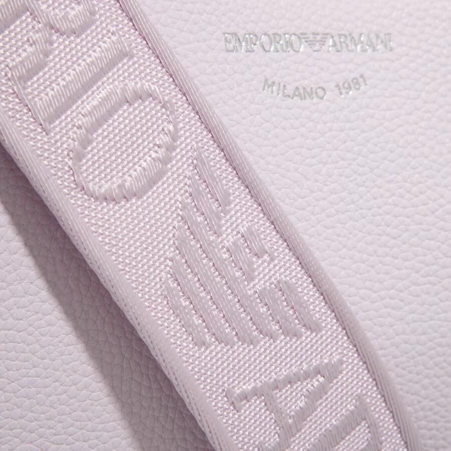 Emporio Armani Stijlvolle tassen met logoprint Pink Dames