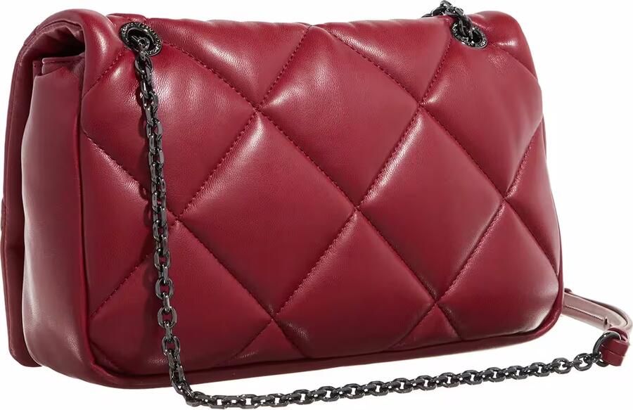 Emporio Armani Bordeaux Gewatteerde Winkelmand met Adelaarslogo Red Dames - Foto 4
