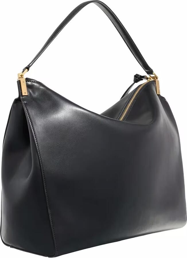 Emporio Armani Glad leren enkele handvat zwarte tas Black Dames - Foto 4