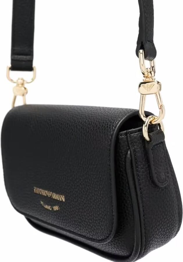 Emporio Armani Hobo bags Structured Black Mini Crossbody Bag in zwart - Foto 2