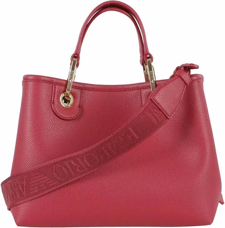 Emporio Armani Shoppers & Totes Small Red Shopping Bag in roze