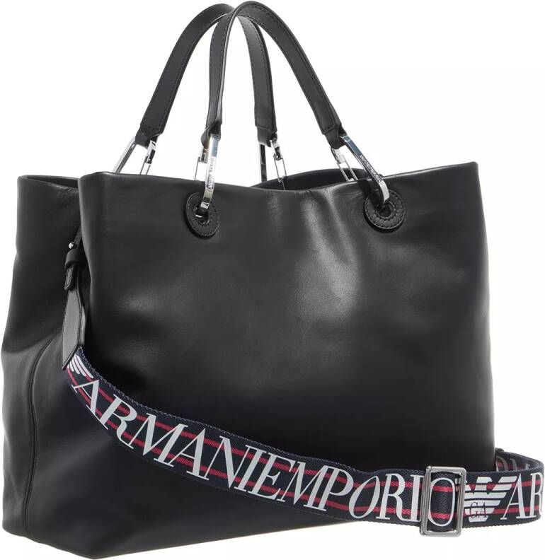 Emporio Armani Shoppers Borsa Shopping in zwart