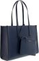 Emporio Armani Shoppers Shopping Bag M Minidollaro Pu in blauw - Thumbnail 1