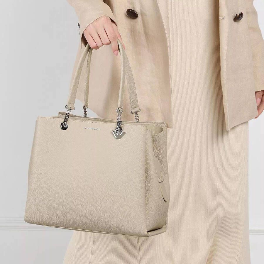 Emporio Armani Tote bag met labeldetails model 'Annie Peppie'