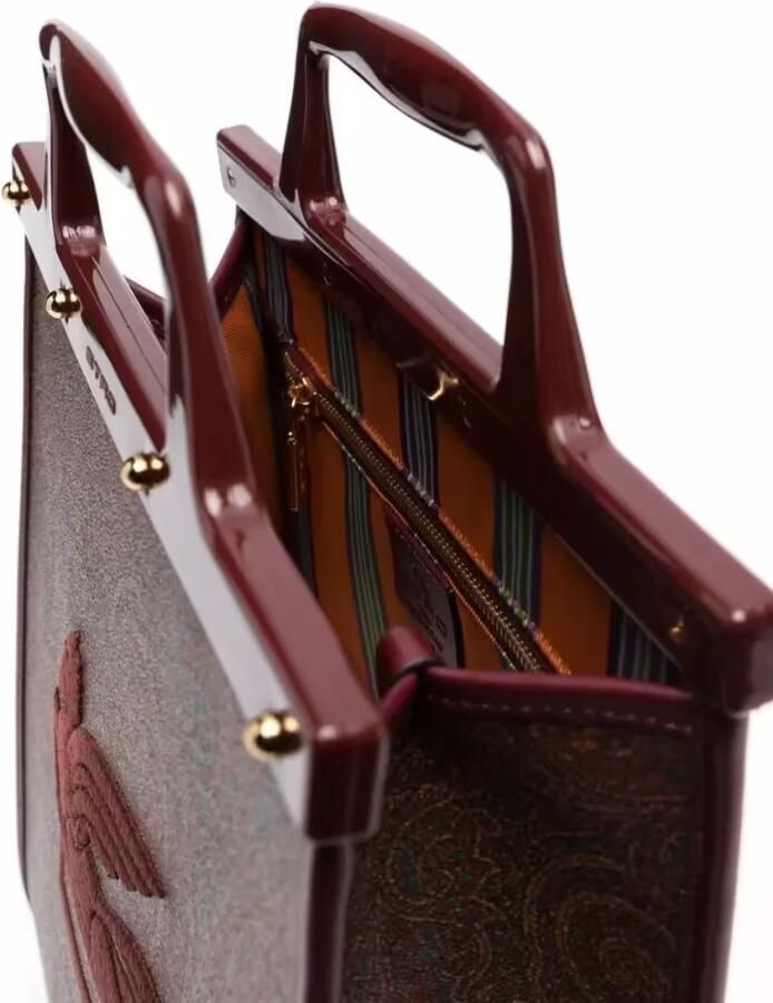 ETRO Shoppers & Totes Paisley Patterned Tote Bag in meerkleurig - Foto 4