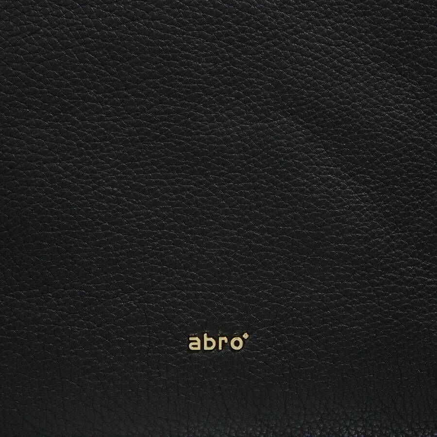 abro Hobo bags Beutel Kaia Black Gold in zwart