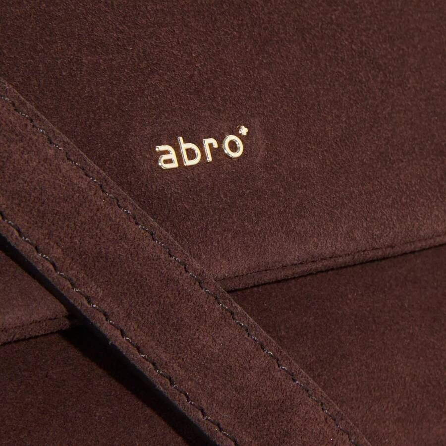 abro Hobo bags Umhängetasche Poppy Wood in bruin