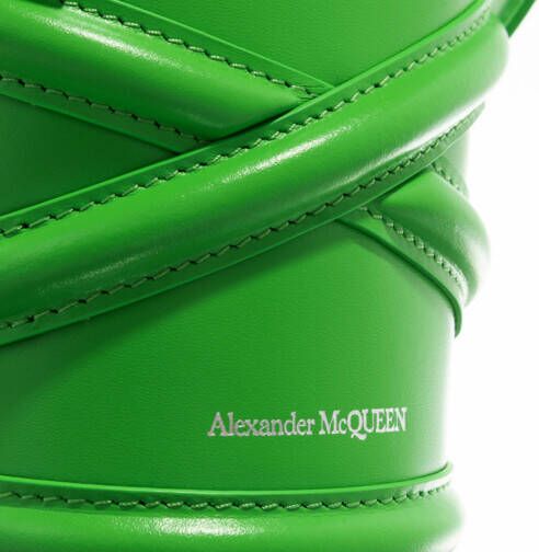 alexander mcqueen Bucket bags The Curve Mini Bucket Bag in groen