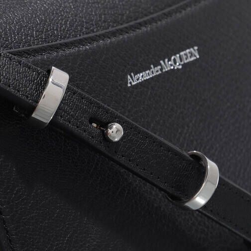 alexander mcqueen Crossbody bags Four Ring Mini Shoulder Bag in zwart