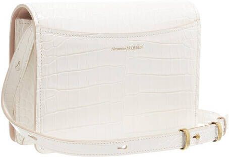 alexander mcqueen Crossbody bags The Four Ring Crossbody Bag Leather in wit