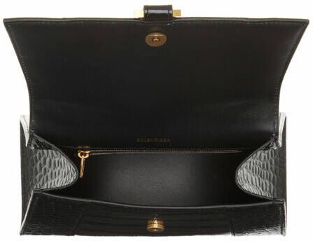 Balenciaga Crossbody bags Hourglass Small Handle Bag in zwart