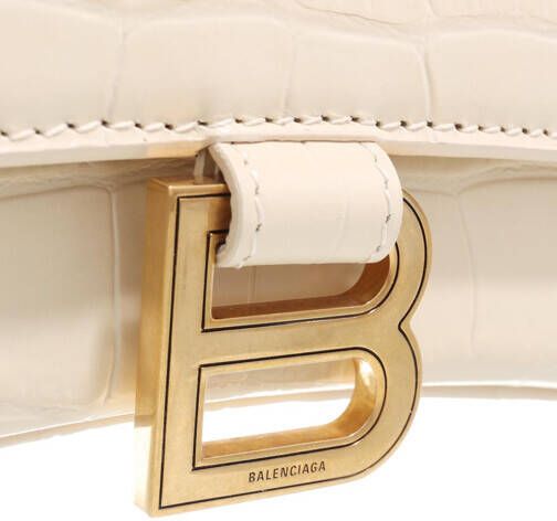 Balenciaga Crossbody bags Hourglass Small Handle Bag in beige