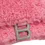 Balenciaga Crossbody bags Hourglass Top Handle Bag in poeder roze - Thumbnail 3