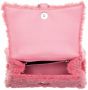 Balenciaga Crossbody bags Hourglass Top Handle Bag in poeder roze - Thumbnail 4