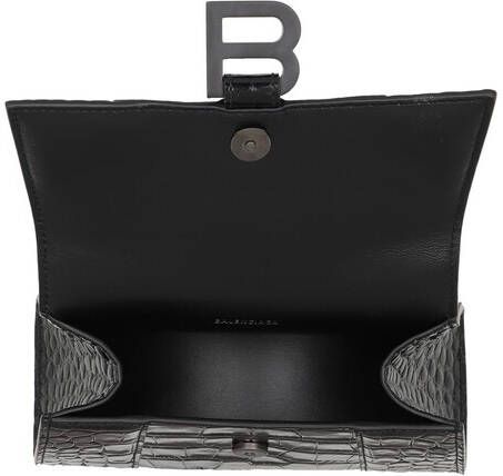 Balenciaga Crossbody bags Hourglass Top Handle XS Shoulder Bag in zwart