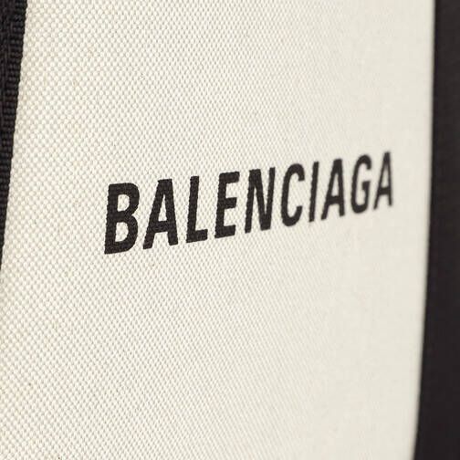 Balenciaga Totes Borsa Navy Cabas XS AJ Polyamide in beige