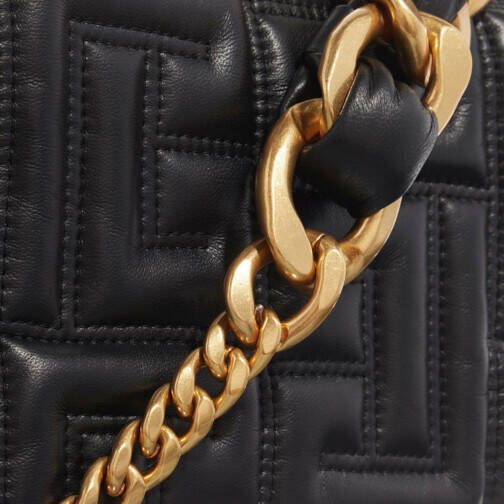 Balmain Crossbody bags 1945 Soft mini bag in quilted leather in zwart