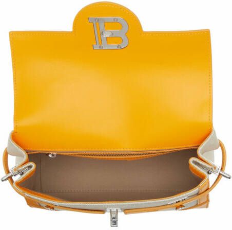 Balmain Crossbody bags B-Buzz 23 Bag Canvas Leather in beige